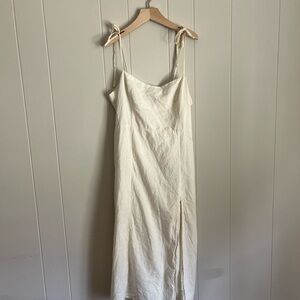 Urban Outfitters Ivory Midi Dress